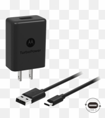 Turbopower 15 Wall Charger - Motorola Turbo Power Emoji,Moto Force Z2 Custom Emoji