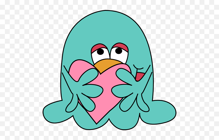 Monster Clip Art - Monster Images Transparent Monster Heart Png Emoji,Yahoo Emoticons Hug