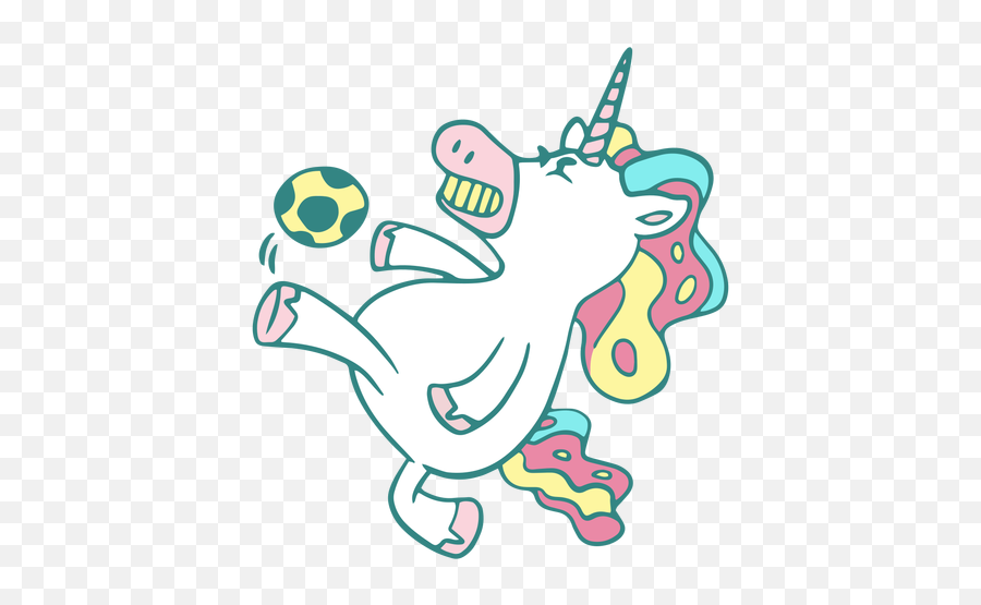 Vetor Png E Svg Transparente De Traço De Unicórnio Fofo Nas - Unicorn Emoji,Emoticon Magoado