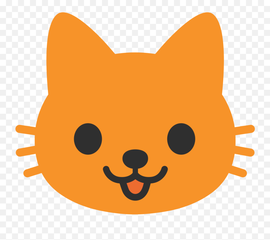 Cat Emoji Copy And Paste - Cat Face Png Clipart,Black Cat Emoji