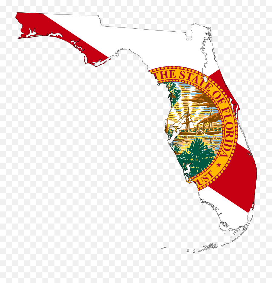 Manatee Clipart Florida State Manatee - State Seal Of Florida Emoji,Florida State Emoji