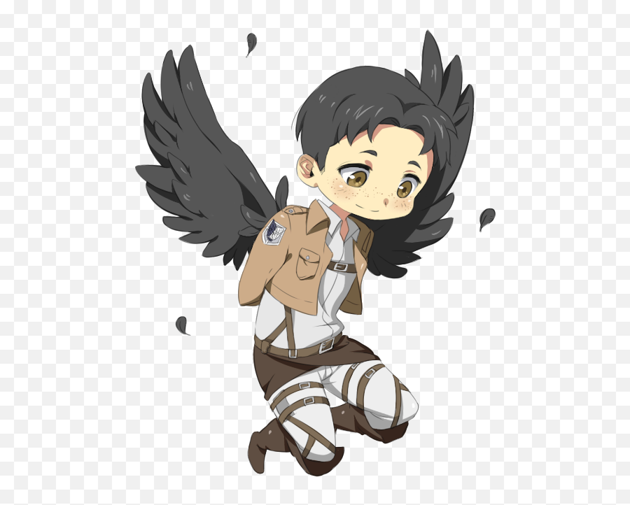 I Assume Wings Would Be - Marco Attack On Titan Chibi Emoji,Skype Aot Emoticons