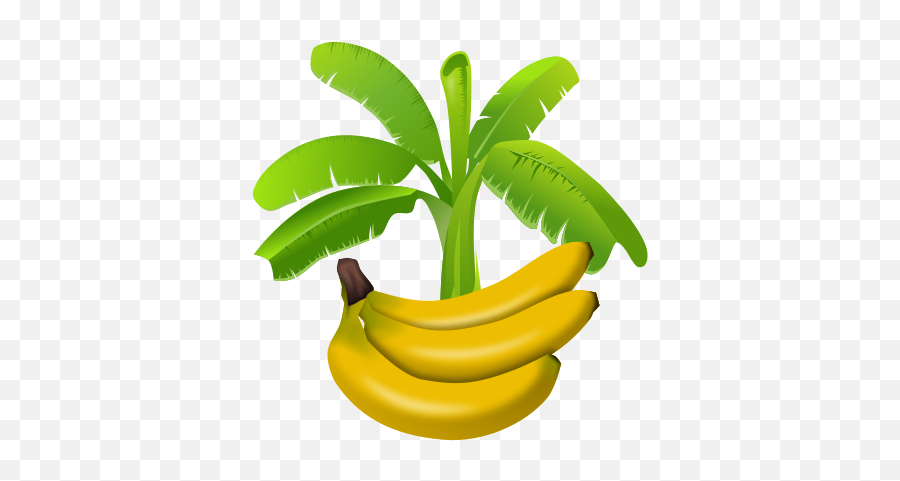 Banana Plant Clip Art Image - Clipsafari Foods From Plants Clipart Emoji,Leafy Green Emoji