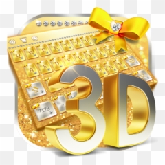 3d Gold Diamond Keyboard Apk 10001003 - Download Apk Latest Girly Emoji,Diamond Computer Emoticon