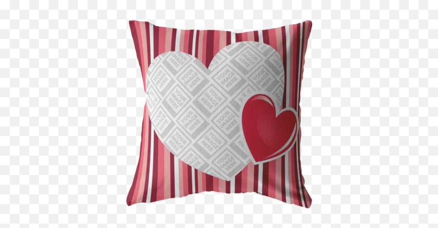 Te Amamos Throw Pillow Personalized By Con Gusto - Decorative Emoji,Emoji Husband Pillow