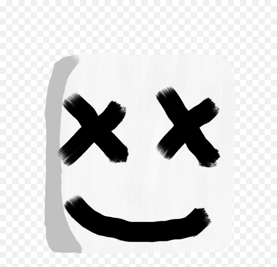 Mello Marshmello Dj Alone Happier - Happy Emoji,Marshmello Emoji