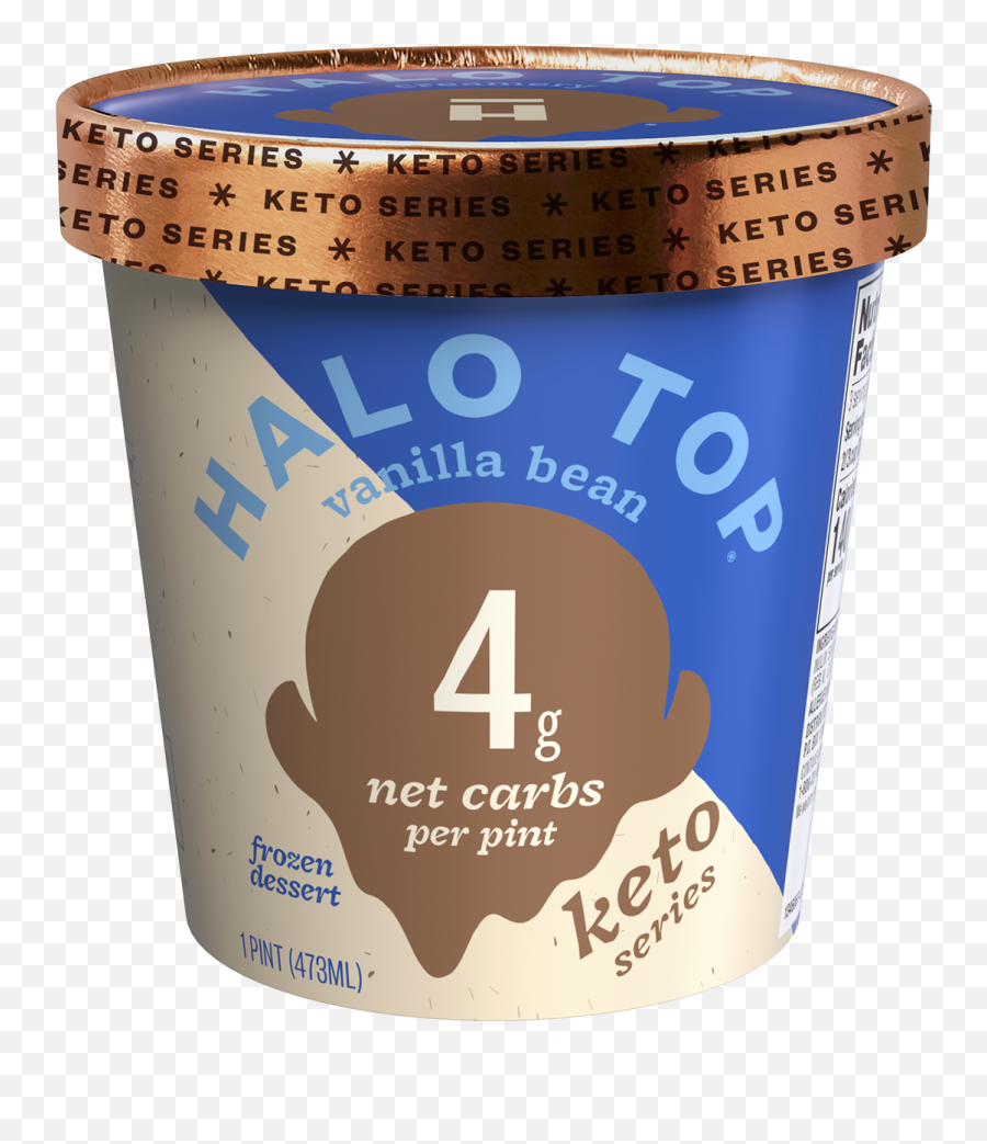 Halo Top Keto Vanilla Bean Frozen Dessert Pint 16 Fl Oz Emoji,Pauch Another Bag Filled With Emotions
