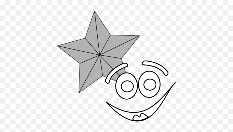 Smiling Star Outline Png Svg Clip Art For Web - Download Emoji,Nom Nom Nom Emoticon
