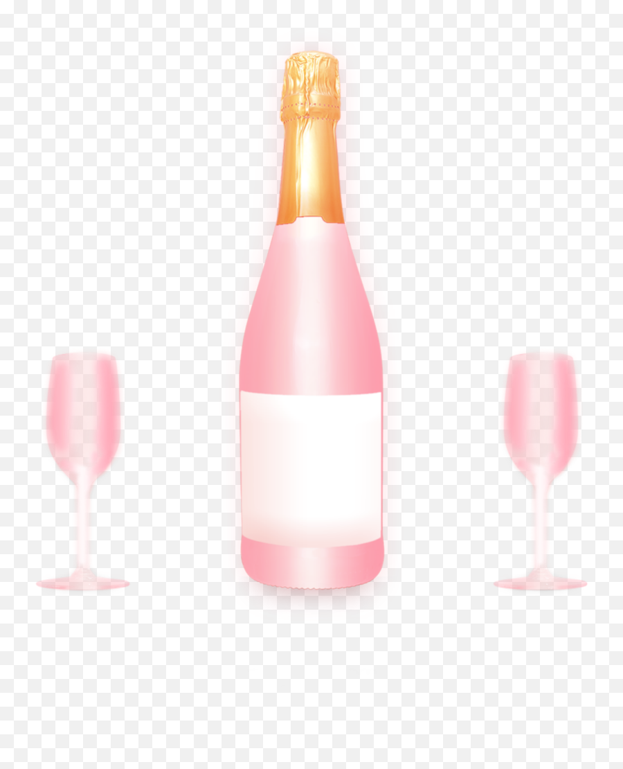 Ftestickers Champagne Glasses Sticker - Champagne Glass Emoji,Champagne Glass Emoji