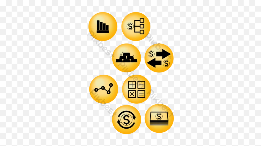 Money Finance Icon Picture Psd Free Download - Pikbest Emoji,Emoticon Small Gold Coins
