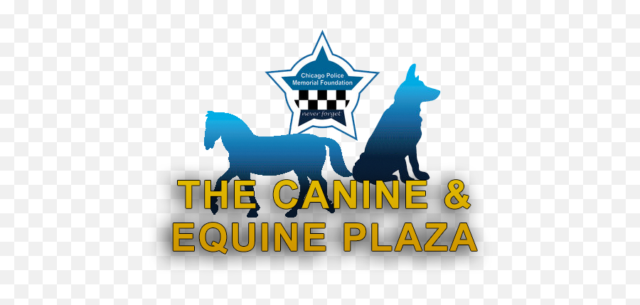 The Canine U0026 Equine Plaza Chicago Police Memorial Foundation Emoji,Show Emotion To Horses And Dogs