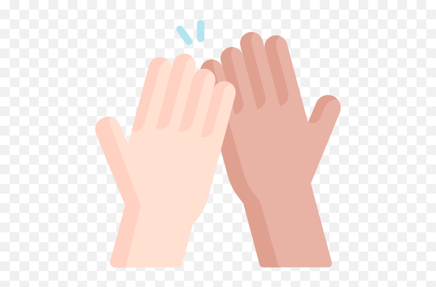 High Five - Free Hands And Gestures Icons Emoji,Heart Hands Emoji Iphone