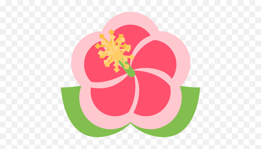 Hibiscus Emoji Images Download Big Picture In Hd,Tropical Drink Emoji Discord