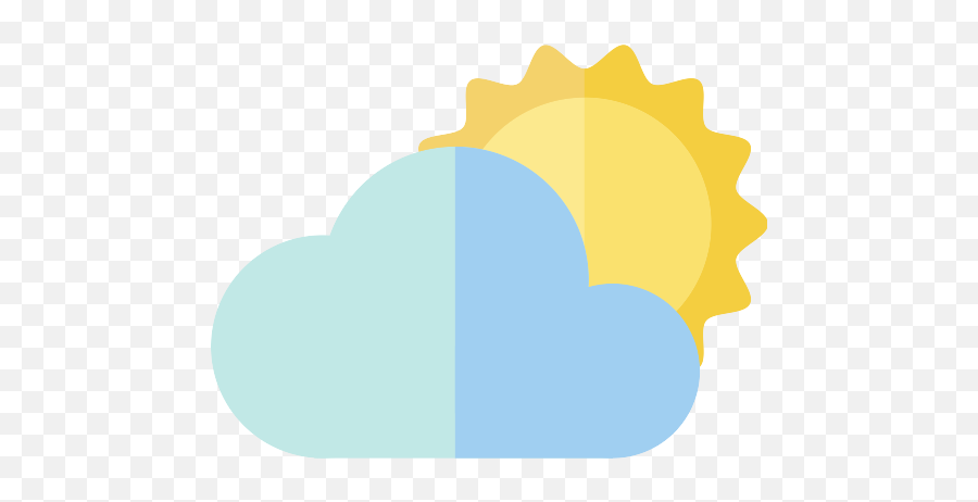 Cloudy Forecast Vector Svg Icon - Png Repo Free Png Icons Emoji,Cloudy Sun Emoji