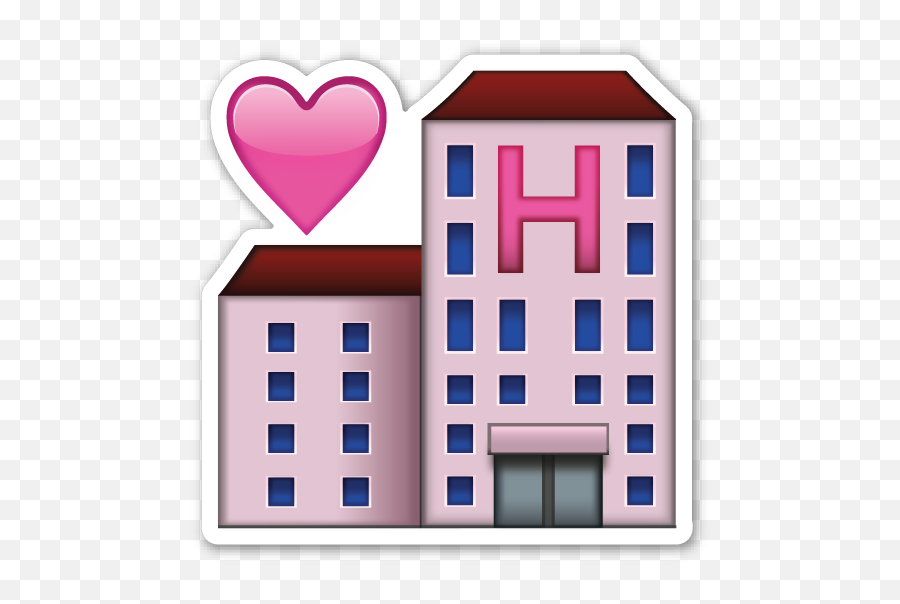 Love Hotel Emoji Emoji Stickers Geek Humor - Emoji Hospital,Meaning Of Emoji