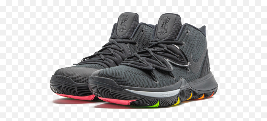 Nike Kyrie 5 Ep U0027black Magicu0027 Ao2919 901 Facebook - Round Toe Emoji,Emoji Tennis Shoes