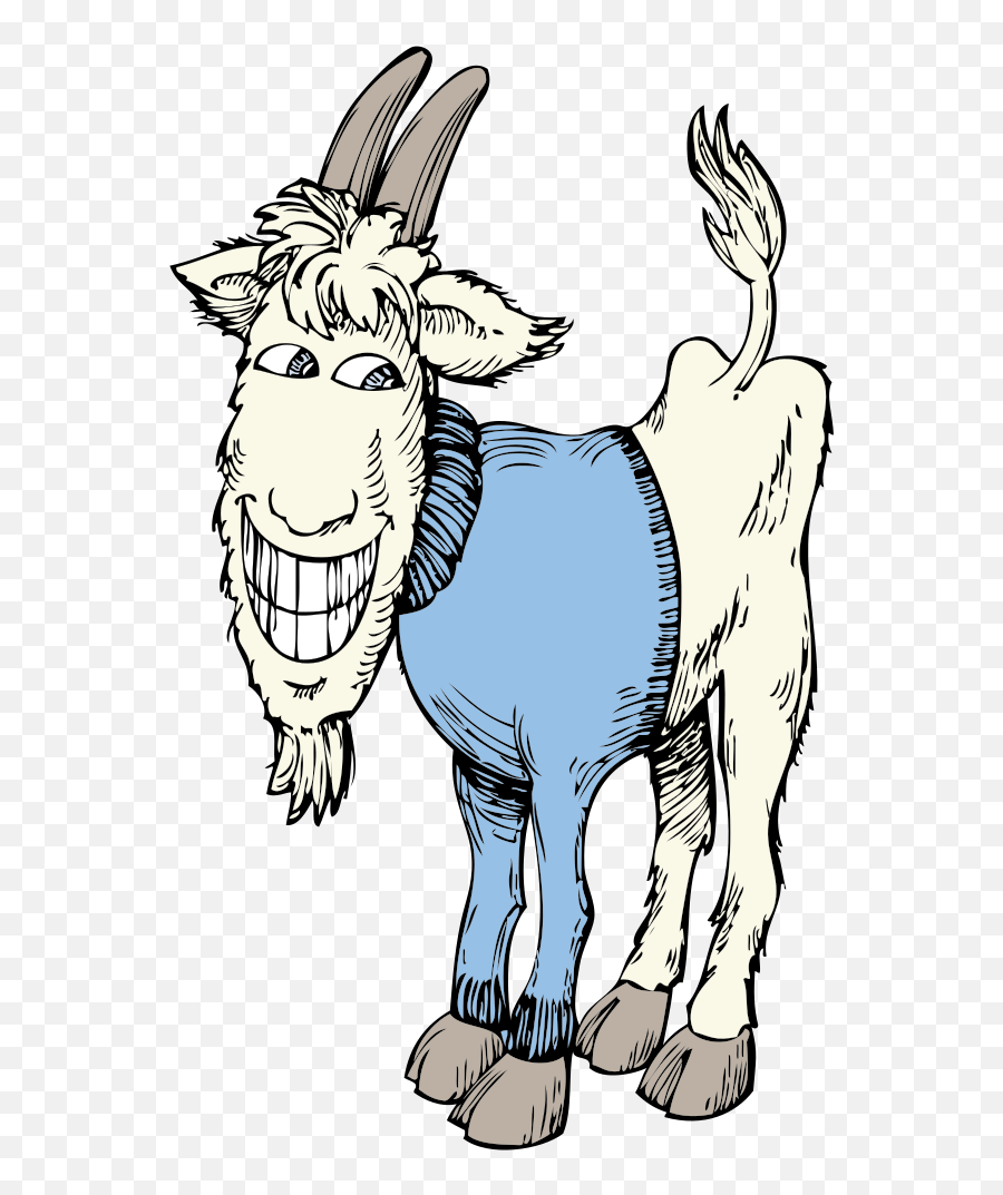 Goat In A Sweater Png Svg Clip Art For - Illustration Goat Sweater Drawing Emoji,Goat Tea Emoji