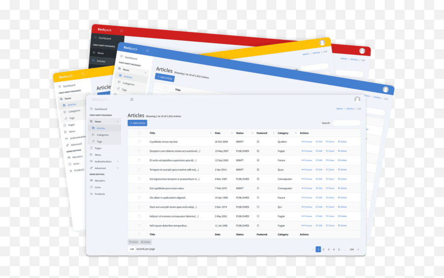 Build Laravel Admin Panels - Laravel Admin Panel Emoji,Customize Emoji Backpack