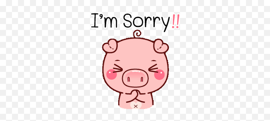 Sorry Images Apologizing Quotes Sorry Gif - Pigma Line Sticker Emoji,I'm Sorry Emoji