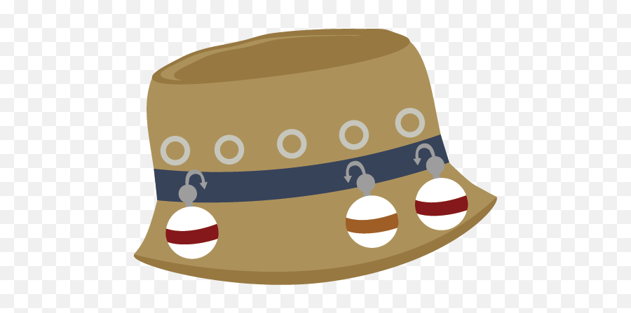 Gone Fishing Clipart - Fishing Hat Clipart Emoji,Gone Fishing Emoji