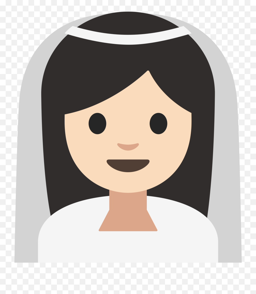 Emoji U1f470 1f3fb - Kielder Observatory,Black Hair Emoji