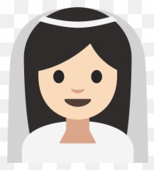 Emoji U1f470 1f3fb - Kielder Observatory,Black Hair Emoji