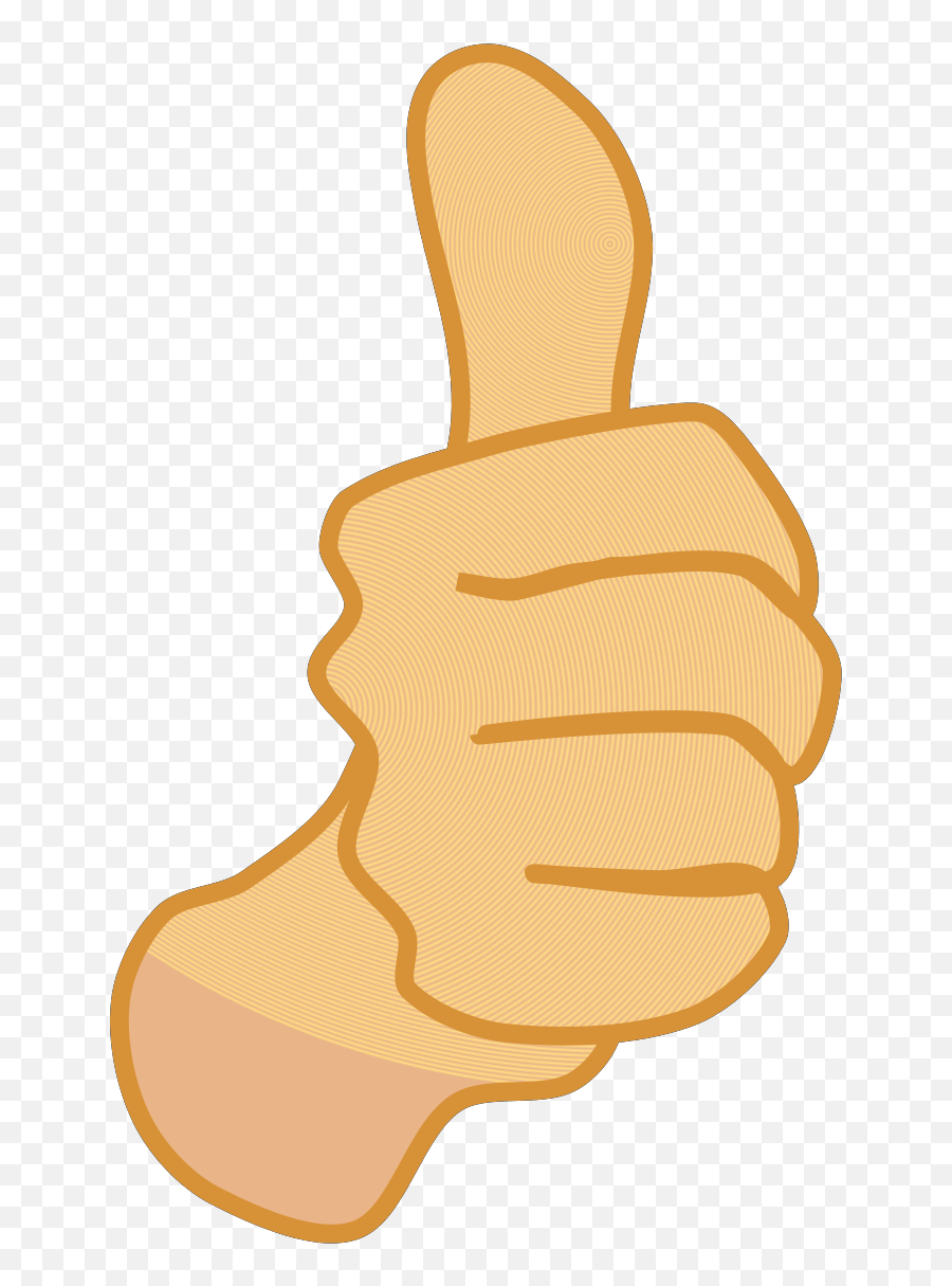 Thumbs Up 3 Clip Art At Clker - Arm With Thumbs Up Clipart Emoji,Big Thumbs Up Emoticon