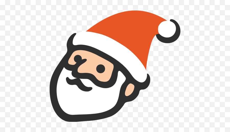 Christmas Emoji Png Transparent Image - Father Christmas Emoji,Christmas Emoji Png