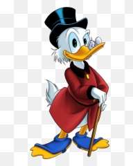 Dollars Clipart Animated Dollars - Scrooge Mcduck Png Emoji,Scrooge Emoji