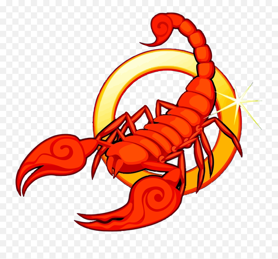Scorpion Clipart - Photo Zodiac Astrological Sign Scorpio Gambar Kalajengking Kartun Emoji,Zodiac Sign Emoji