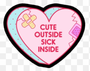Heartbreaking Sticker - Girly Emoji,Heartbreaking Emoji