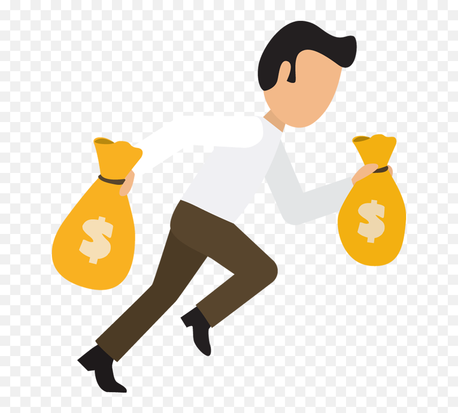 Library Of Blank Money Bags Picture Freeuse Png Files - People Holding Money Cartoon Png Emoji,Man Bag Emoji