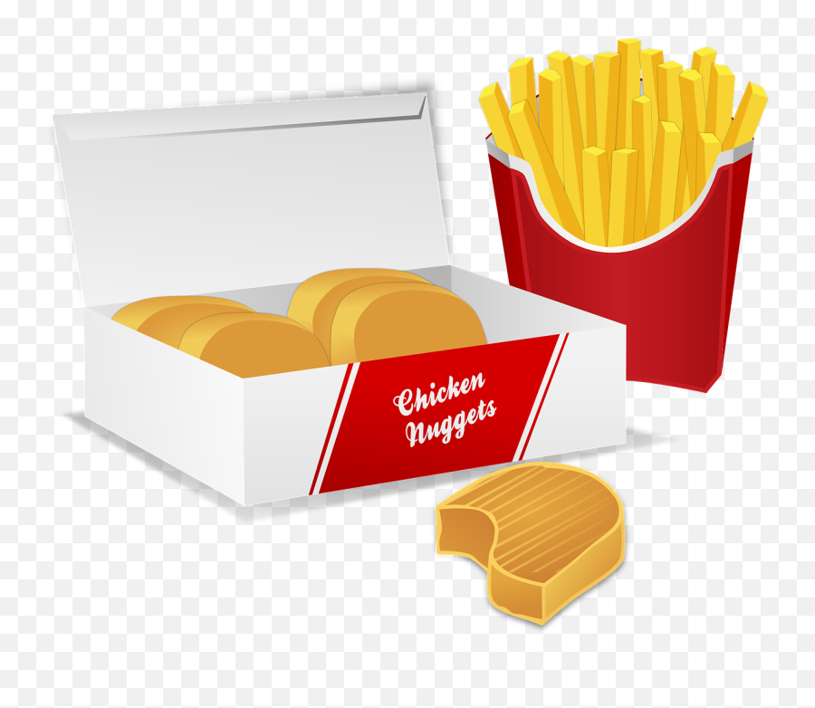 8 Times Chicken Nuggets Never Let Me Down - Fast Food Box Clipart Emoji,Chicken Nugget Emoji