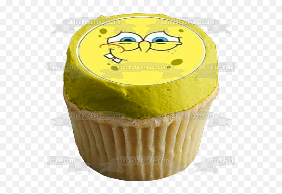 Spongebob Squarepants Edible Cupcake - Happy Mothers Day Cake Dunkin Emoji,Spongebob Squarepants Dramatic Emoticons