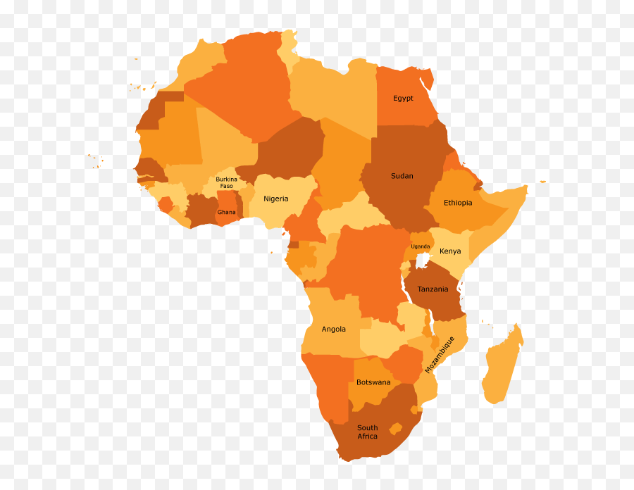 Clip Art - Roque Nublo Emoji,Africa Continent Map Emoji