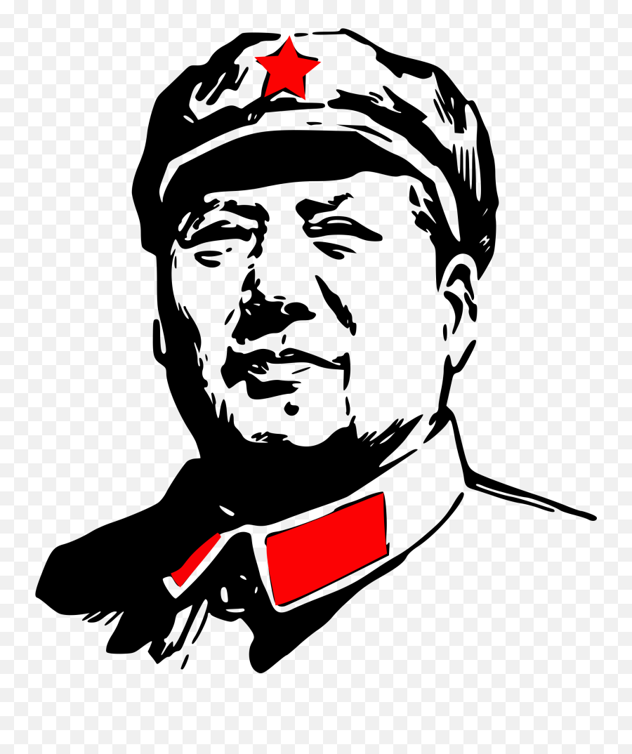 Download Lenin Of Zedong Maoism China Chairman Party Clipart - Mao Zedong Png Emoji,Cross Eyed Emoticons With Tung Out