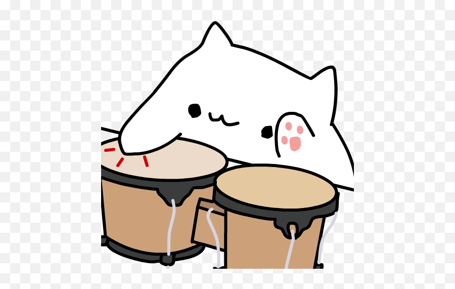 Coming Soon To Video And Dvd Youngkubrickmastodonsocial - Bongo Cat Emote Discord Emoji,Drum Emoji