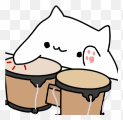 Coming Soon To Video And Dvd Youngkubrickmastodonsocial - Bongo Cat Emote Discord Emoji,Drum Emoji