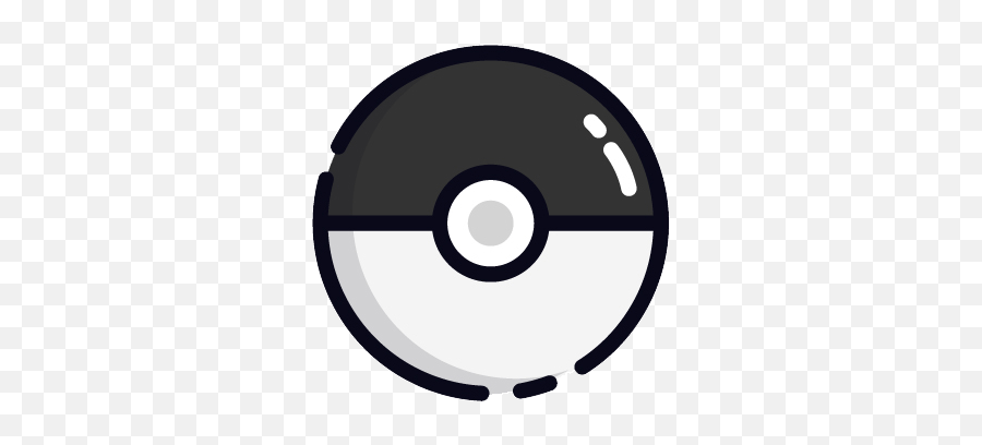 Poke Ball Illustrations - Dot Emoji,Pokeball Emoticons Black And White Text