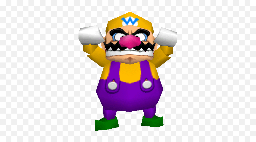 Epic Zone - Mario Party Wario Emoji,Chomp Chomp Brown Emoticon Animated Gif