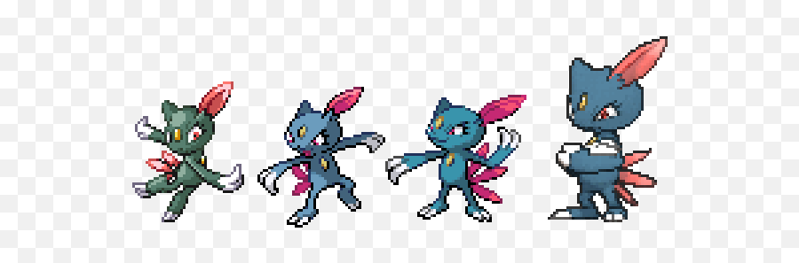 Dark Claws A Sneasel Fansite - Fictional Character Emoji,Pokemon Emotion Sprites