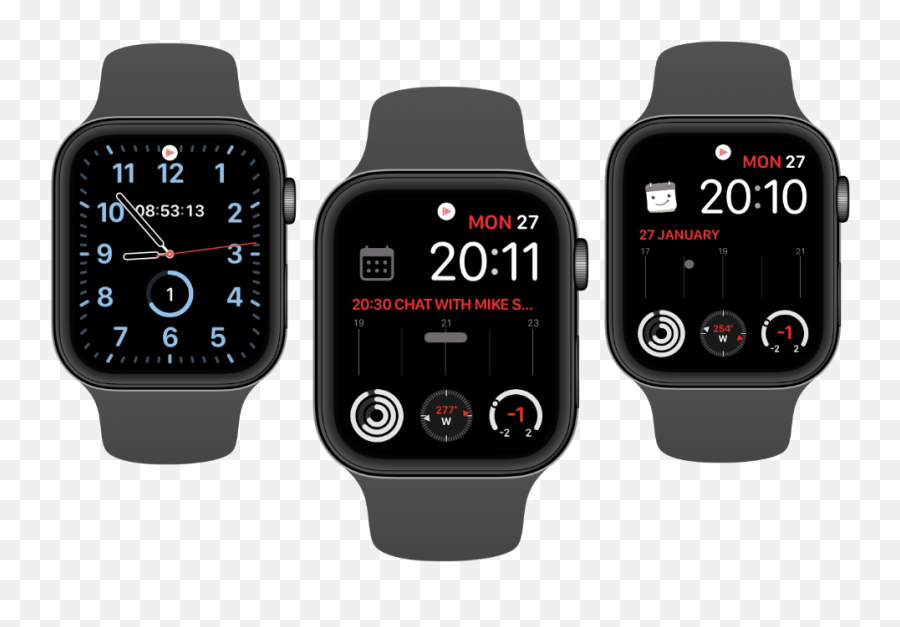 The Best Calendar App For Apple Watch - Apple Watch Calendar Complication Emoji,How To Make Text Emoticons Larger Samsung Galaxy S5