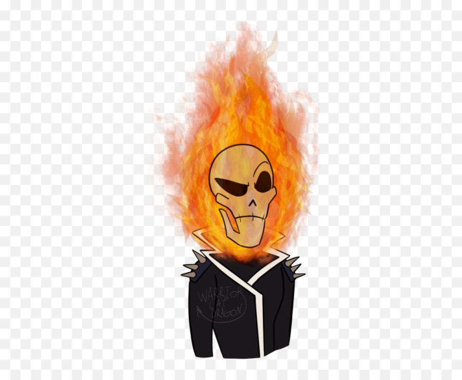 Flame Transparent Png Image - Ghosr Rider Emoji,Rem Re Zero Emoji