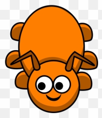 Cartoon Termite Clip Art At Clker - Happy Emoji,Grasshopper Emoticon Small Icon-size