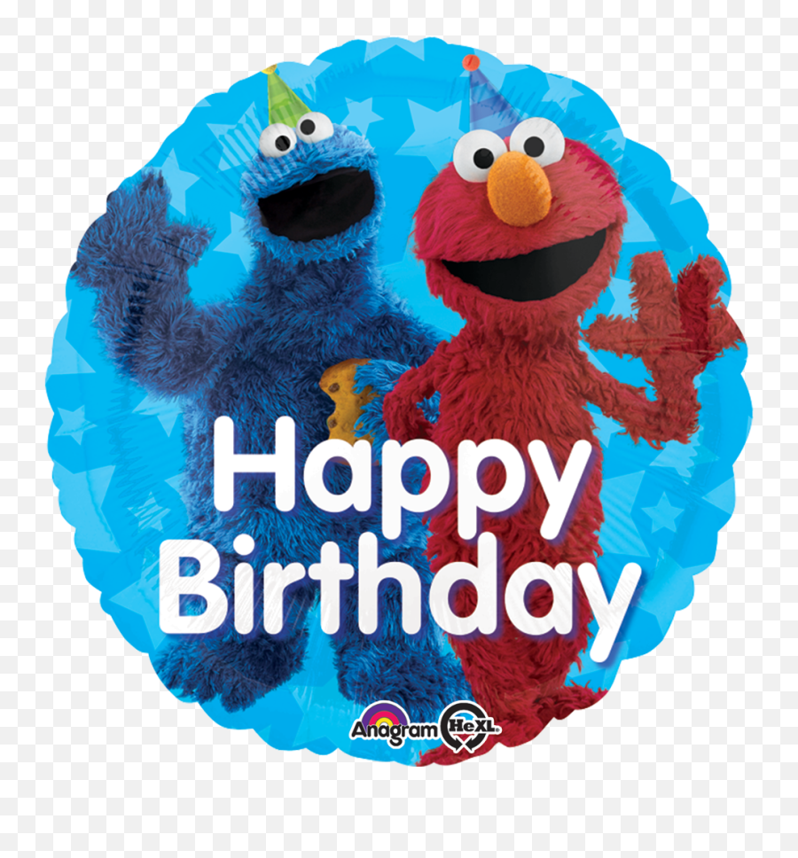 Todos Los Globos - Birthday Clipart Cookie Monster Emoji,Emoticon Estrella Peluche