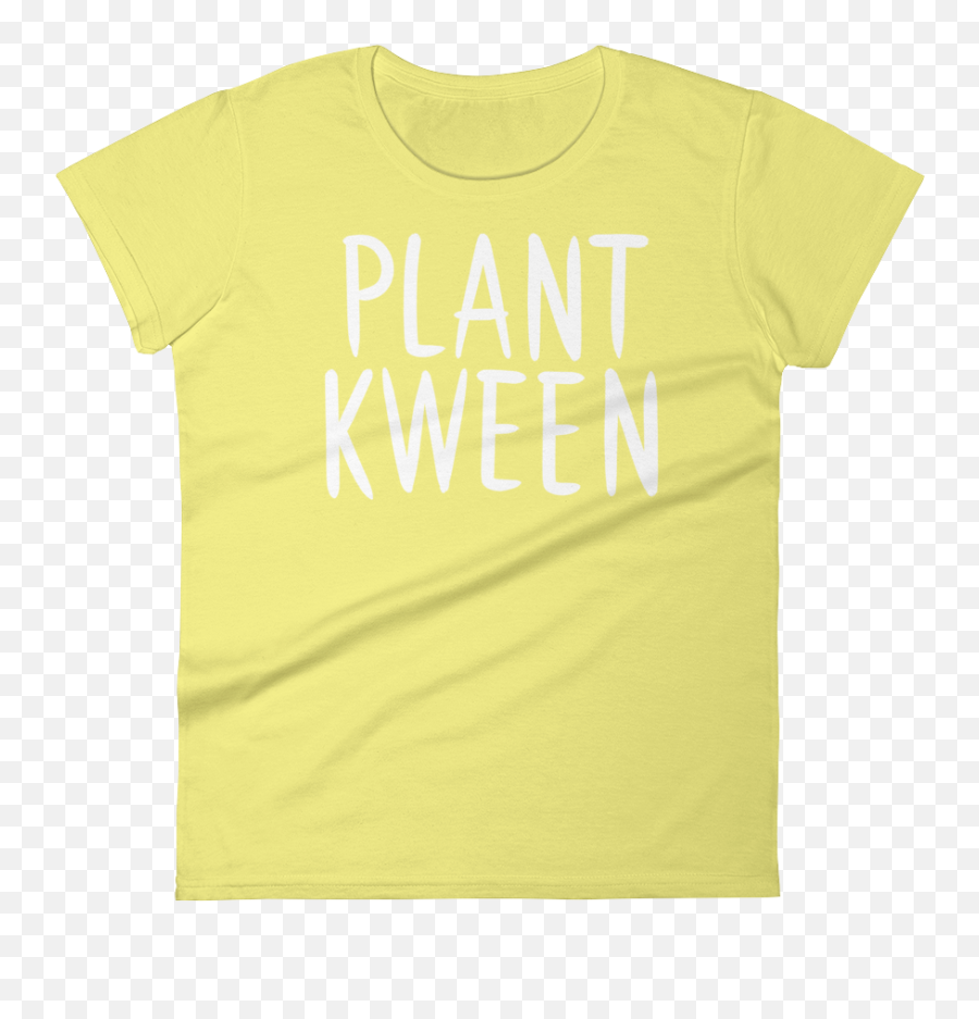 Womenu0027s Tshirt Plantkween - Short Sleeve Emoji,Plant With More Complicated Emotions