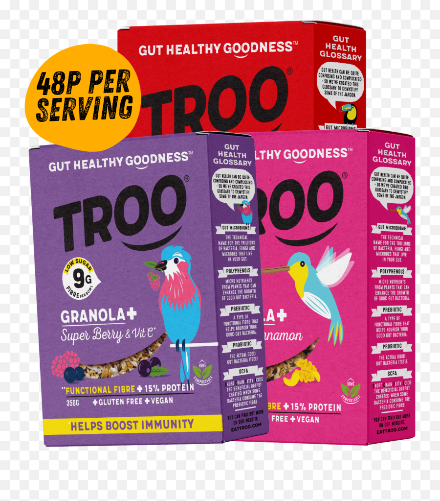 Buy 3 Troo Gut Healthy Granolas And Save Shop Online - Language Emoji,Wheatley Emoticon