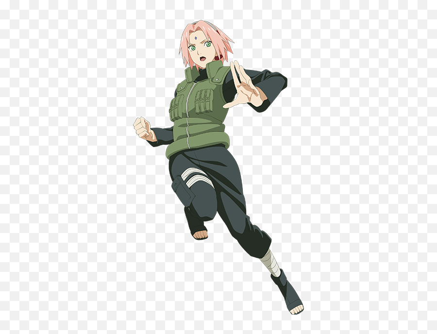 Why Are Naruto Genins Stronger Than Jonins In Part 1 - Quora Sakura Haruno War Png Emoji,Discord Emoji Visored