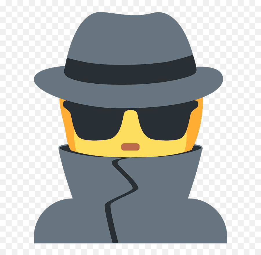 Man Detective Emoji - Detective Emoji,Detective Emoji