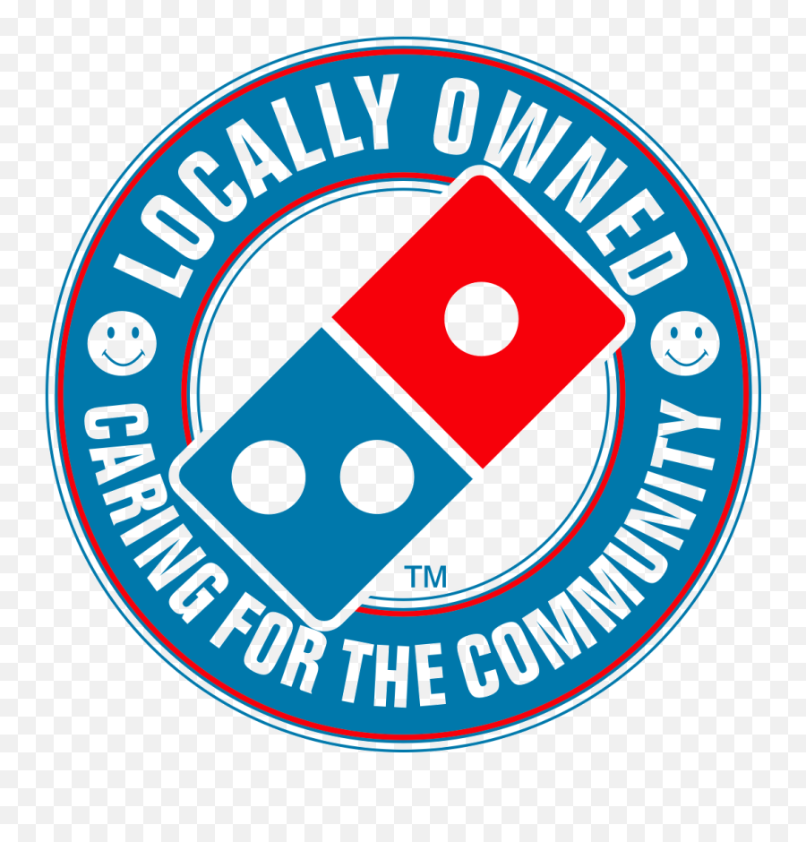 Download Hd Dominos Pizza Logo - Dominos Caring For The Community Emoji,Dmonios Pizza Emoji Commercial Girl